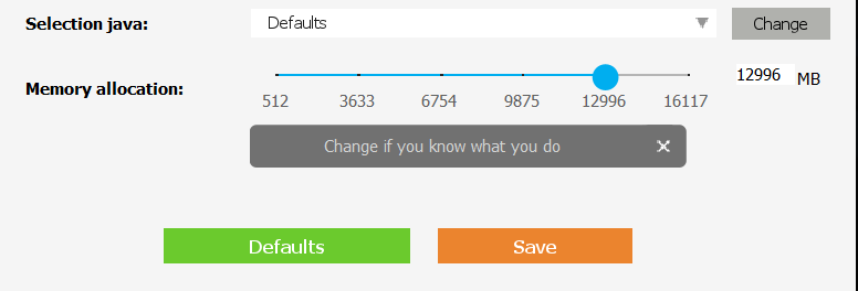 Allocate memory in launcher with 64 bit Java